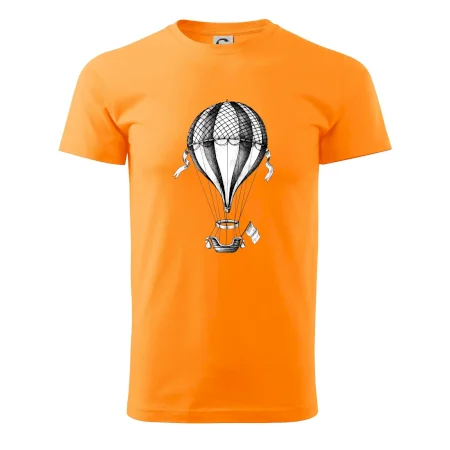 Horkovzdušný balón  kreslený