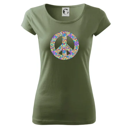 Peace symbol mandela