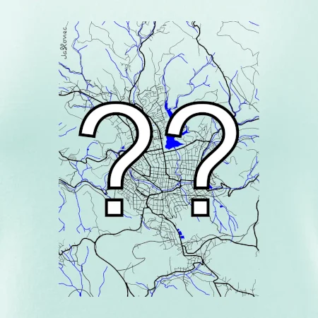 Vaše město - Mapa s vodními toky