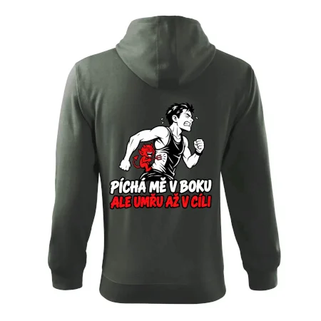 Běžec píchá mě v boku