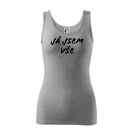 Nápis Já jsem vše!