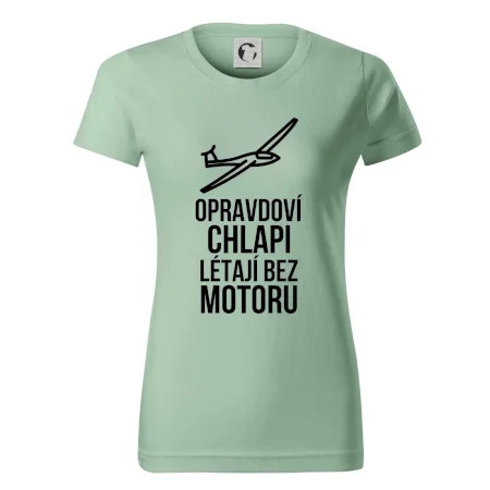 Opravdovi chlapi létají bez motoru