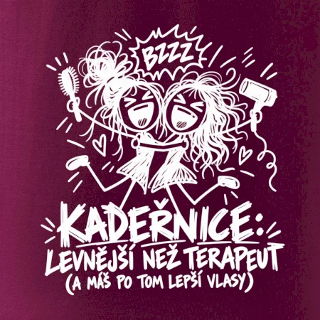 Kadeřnice levnější než terapeut - kreslené