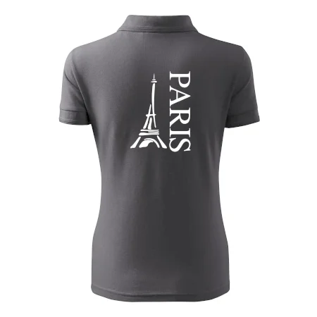Paris nápis Eiffelovka na výšku