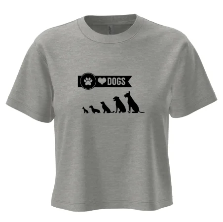 I love dogs - tlapka