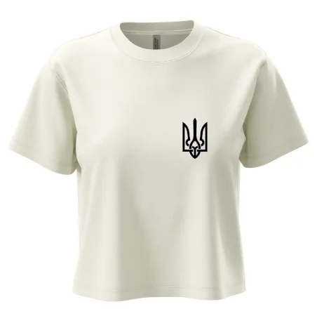 Ukrajina trojzubec prso