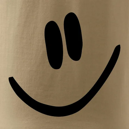 Emoji bez obrysu - usměv