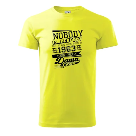 Nobody is perfect - 1963