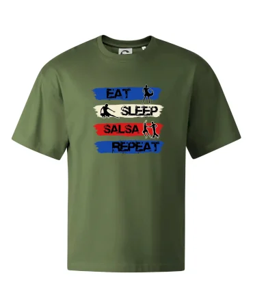 Eat sleep salsa repeat