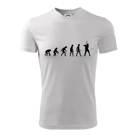 Evoluce baseball pálkař nápřah + míček