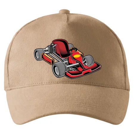 Motokára červená