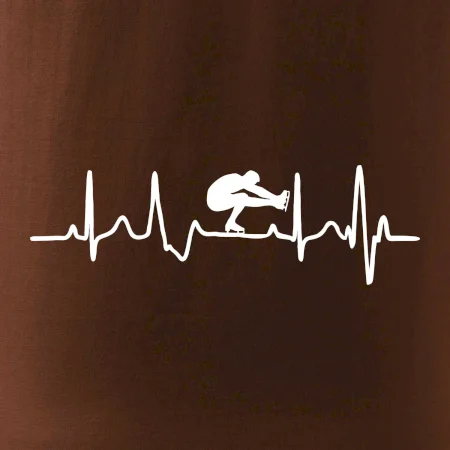 EKG lední brusle