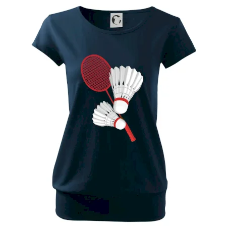 Badminton - pálka a košík