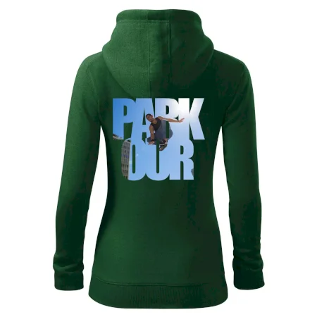 Parkour nápis nebe