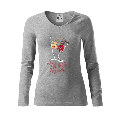 Best wine friends dancing (Pecka design)
