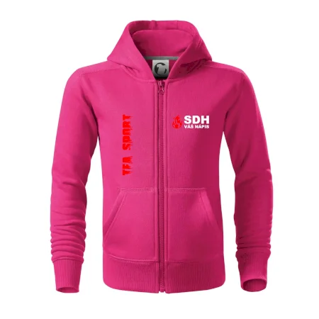 TFA Sport SDH (červený oheň) - Vlastní nápis