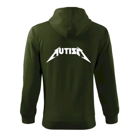 Autism rock nápis