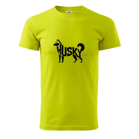 Husky nápis v těle