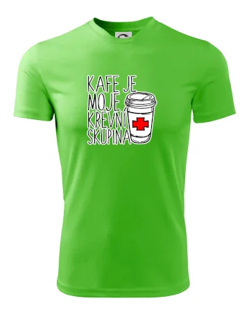 Kafe je moje krevní skupina
