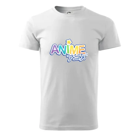 Anime nápis duhový