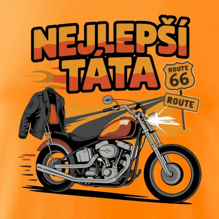 Nejlepší táta - motorka - chopper