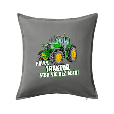 Holky, traktor stojí víc než auto