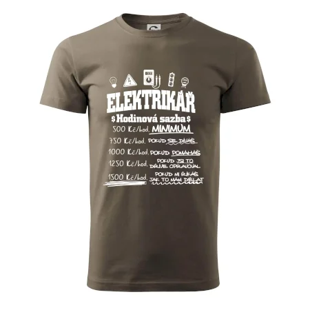 Elektrikář hodinová sazba
