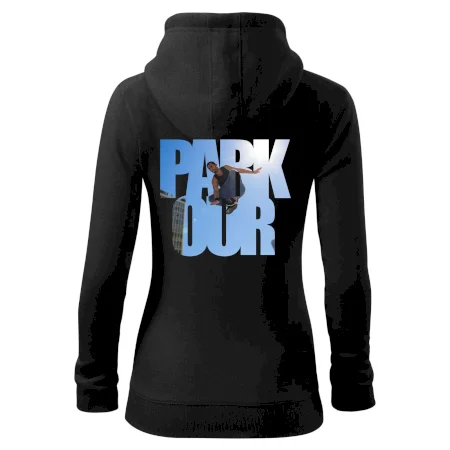 Parkour nápis nebe