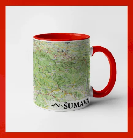Hrnek - Šumava mapa