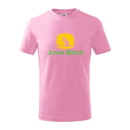 John Beer jelen s pivem