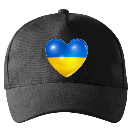 Ukrajina srdce vlajka