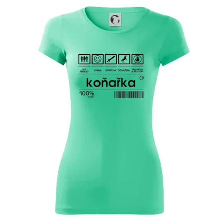 Čárový kód - Koňařka