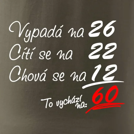 Vypadá, cítí se, chová se - 60 let