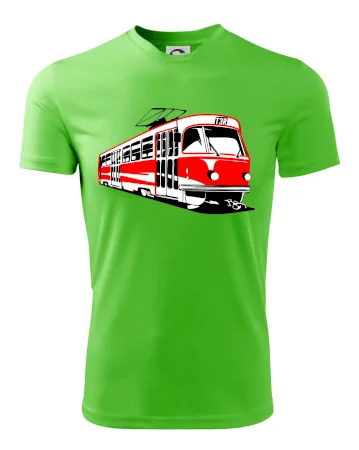 Tramvaj T3R barevná