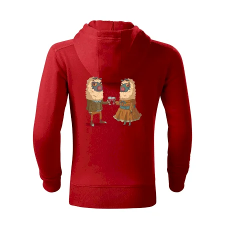 Alpaky s vínem pár