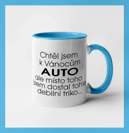 Chtěl jsem k Vánocům auto