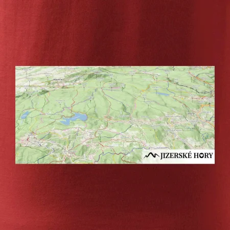 Jizerské hory mapa