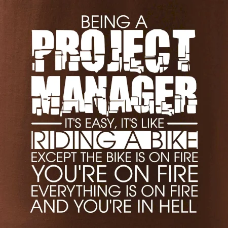 Being A Project Manager - bike