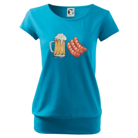 Pivo a klobása