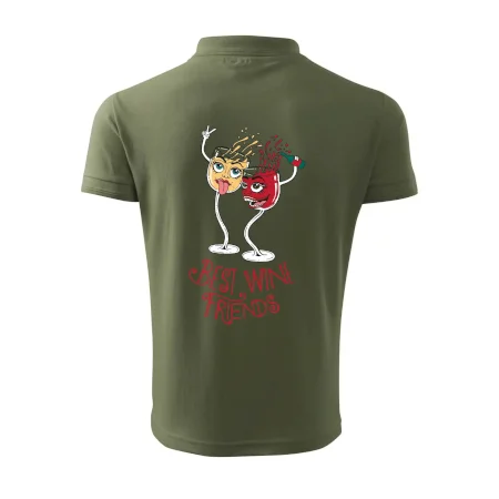 Best wine friends dancing (Pecka design)