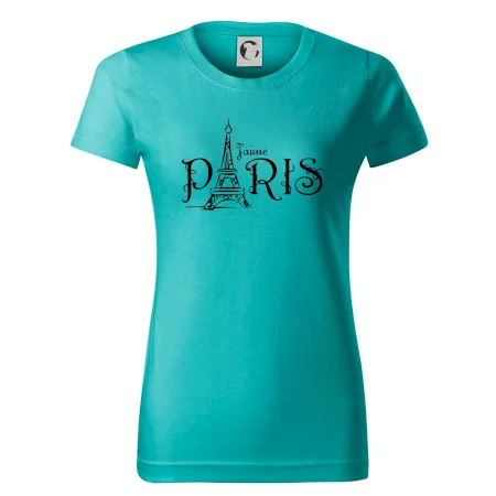 Paris nápis Eiffelovka rovný