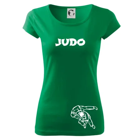 Judo nápis + postavy