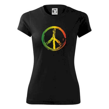 Peace symbol paint