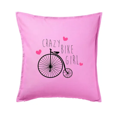 Crazy bike girl
