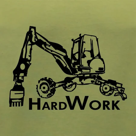 Hard Work kráčivý bagr
