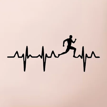 EKG běžec - muž
