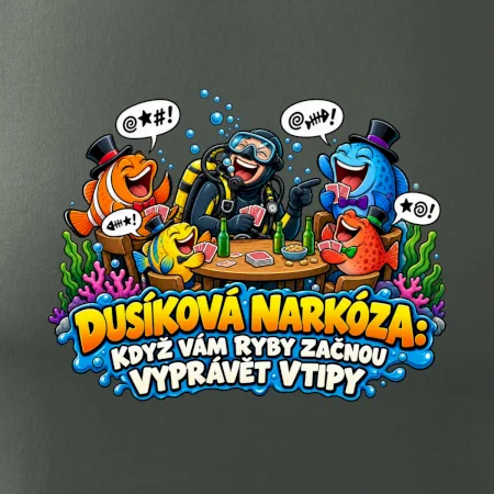 Dusíková narkóza když ryby vyprávějí vtipy