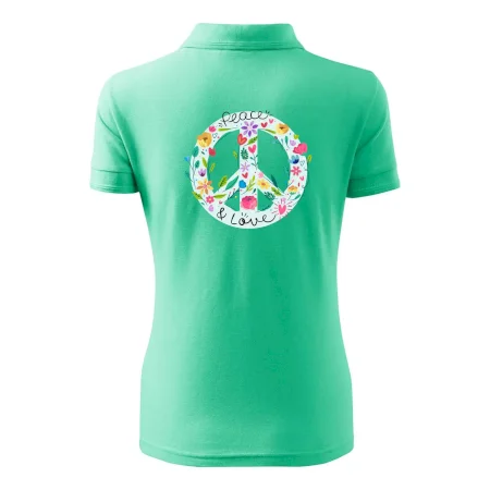 Peace and love symbol