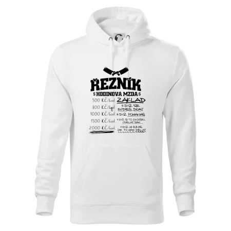 Hodinová mzda řezník