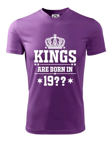 Kings are born in vlastní ročník